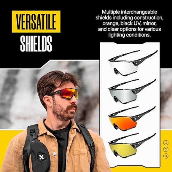 CARBINOX Sports Sunglasses with Multiple Shield Lenses - Picture 6 of 6